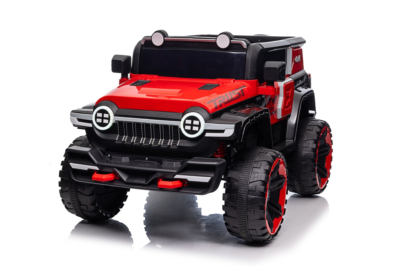Mamido Elektrické autíčko Trust Adventure dvoumístné 12V | 2x25W červené