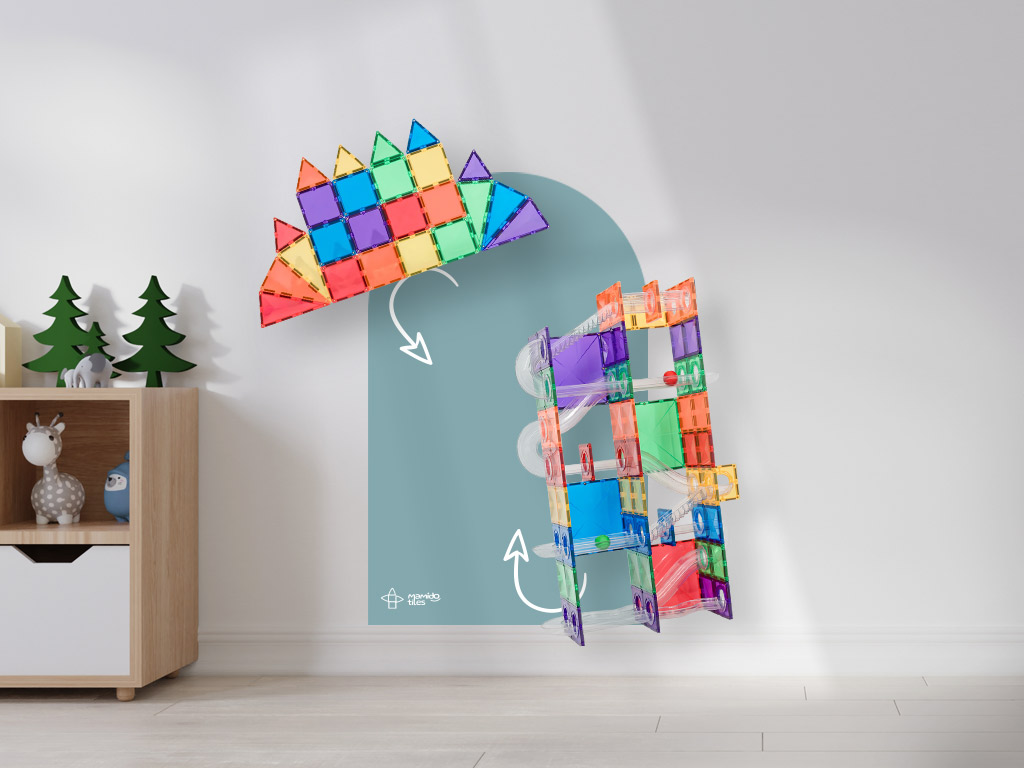 Mamido Tiles Magnetická tapeta na zeď Celadon MT104