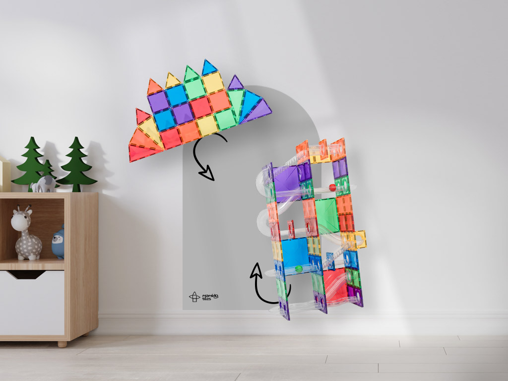 Mamido Tiles Magnetická tapeta na zeď Premium Warm Stone MT107