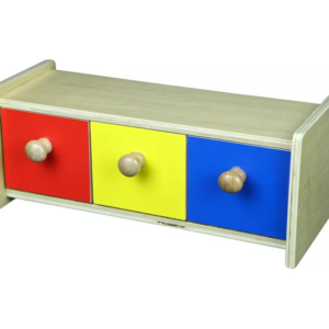 Moyo Montessori Moyo Montessori Barevná krabička se zásuvkami