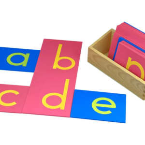 Moyo Montessori Moyo Montessori Hmatová písmena (tiskací písmo - malé - americká norma)