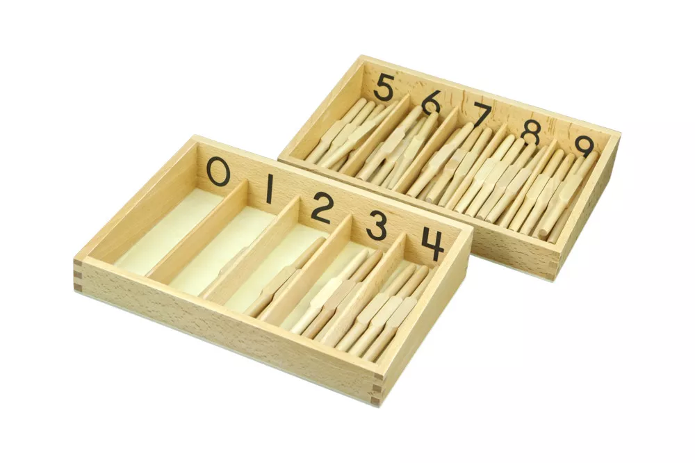 Moyo Montessori Moyo Montessori Krabička s vřeténky - Obrázek 2