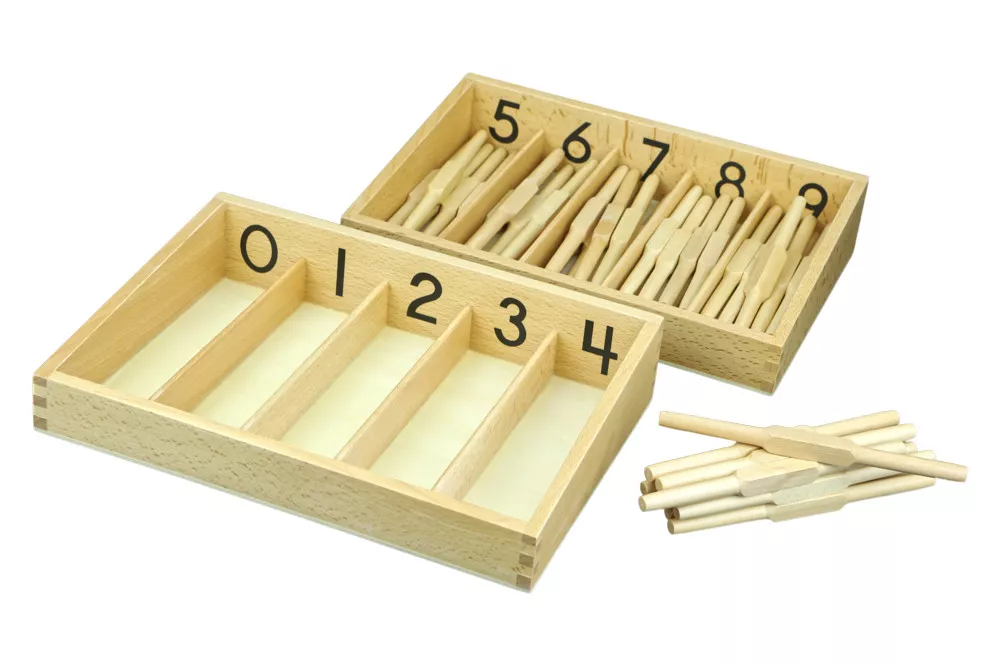 Moyo Montessori Moyo Montessori Krabička s vřeténky