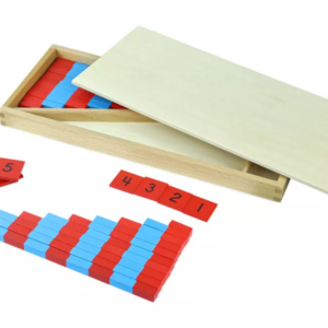 Moyo Montessori Moyo Montessori Malé červeno-modré tyče