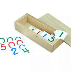 Moyo Montessori Moyo Montessori Malé papírové karty s čísly 1-9000