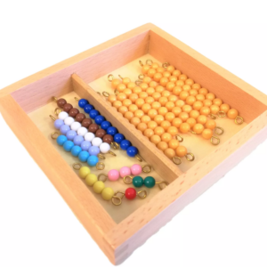 Moyo Montessori Moyo Montessori Perlové řetězy pro Seguinovu tabulku (11-19)