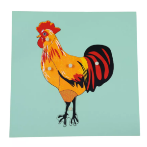 Moyo Montessori Moyo Montessori Puzzle - kohout