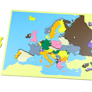 Moyo Montessori Moyo Montessori Puzzle - mapa Evropa - bez rámečku