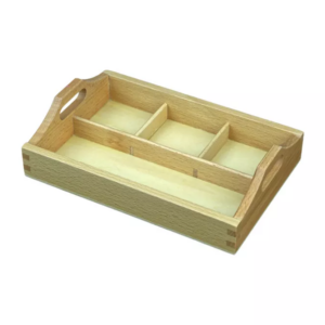 Moyo Montessori Moyo Montessori Trojdílný třídicí tác
