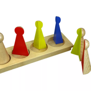 Moyo Montessori Moyo Montessori Velké zlomkové kuželky se stojanem