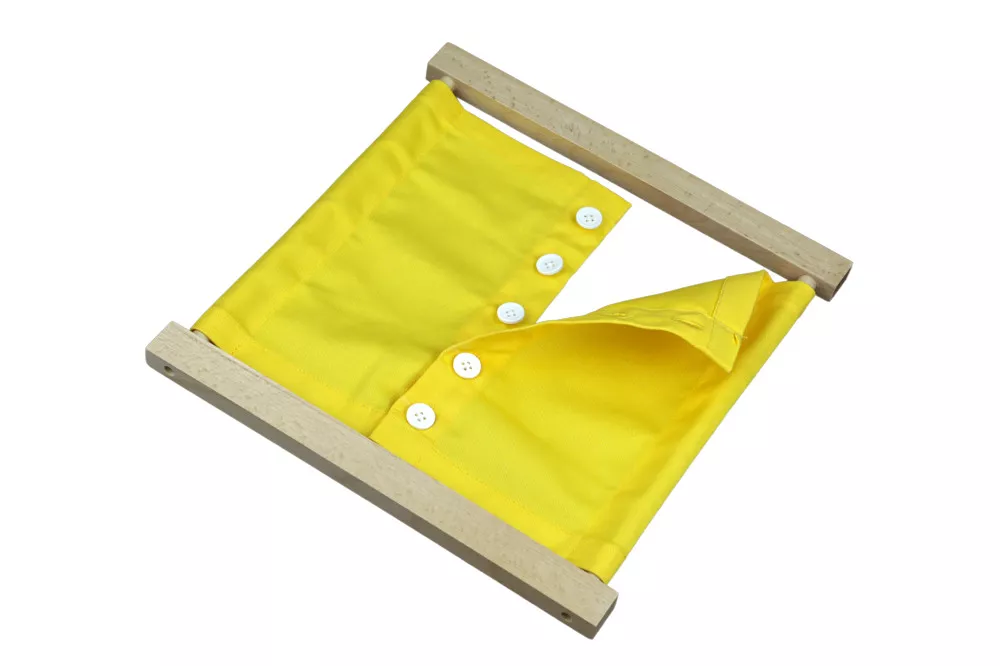 Moyo Montessori Moyo Montessori Zapínací rám - malé knoflíky - Obrázek 2
