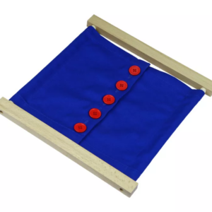Moyo Montessori Moyo Montessori Zapínací rám - velké knoflíky
