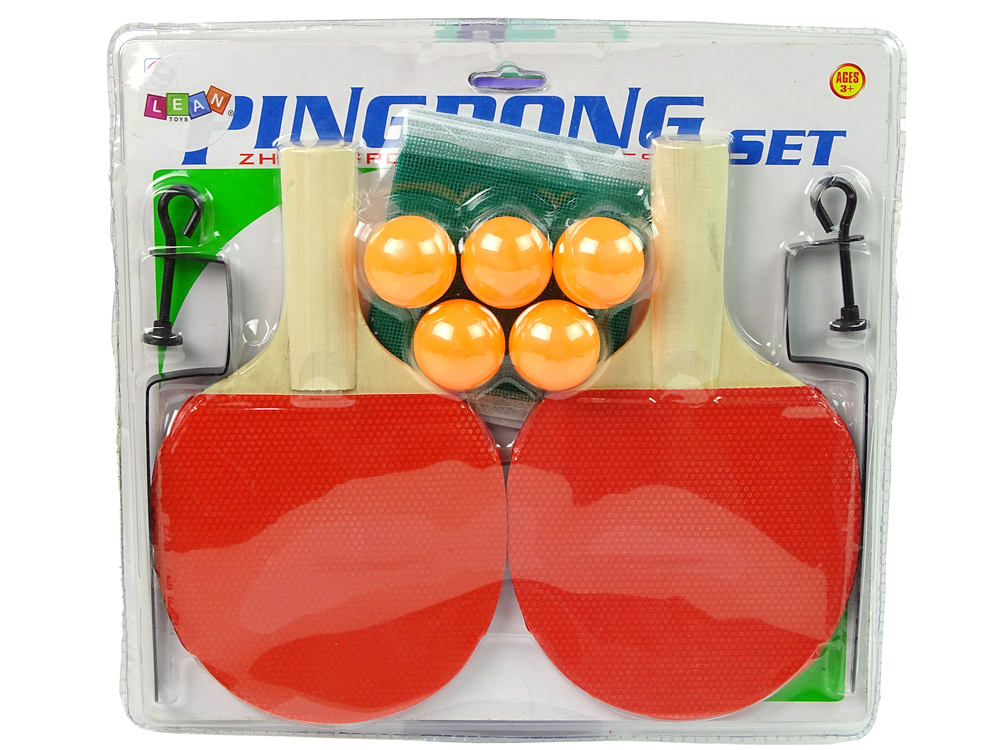 Pingpongový set s míčky a síťkou
