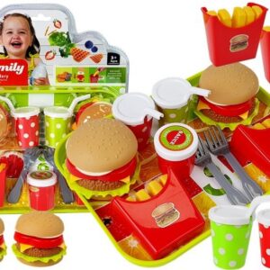Potraviny do dětské kuchyňky Fast Food