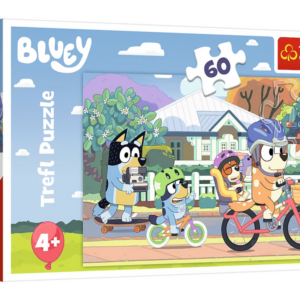 Puzzle Veselý Bluey 60 dílků Trefl