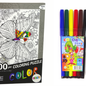 Puzzle k vymalování Motýl 500 dílků