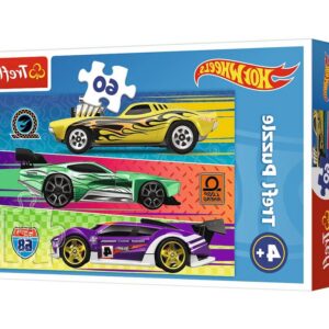 Puzzle závodní Hot Wheels 60 dílků Trefl 17389