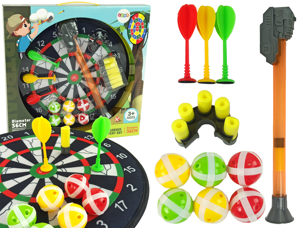 Terč na házení se suchým zipem Dart 36 cm