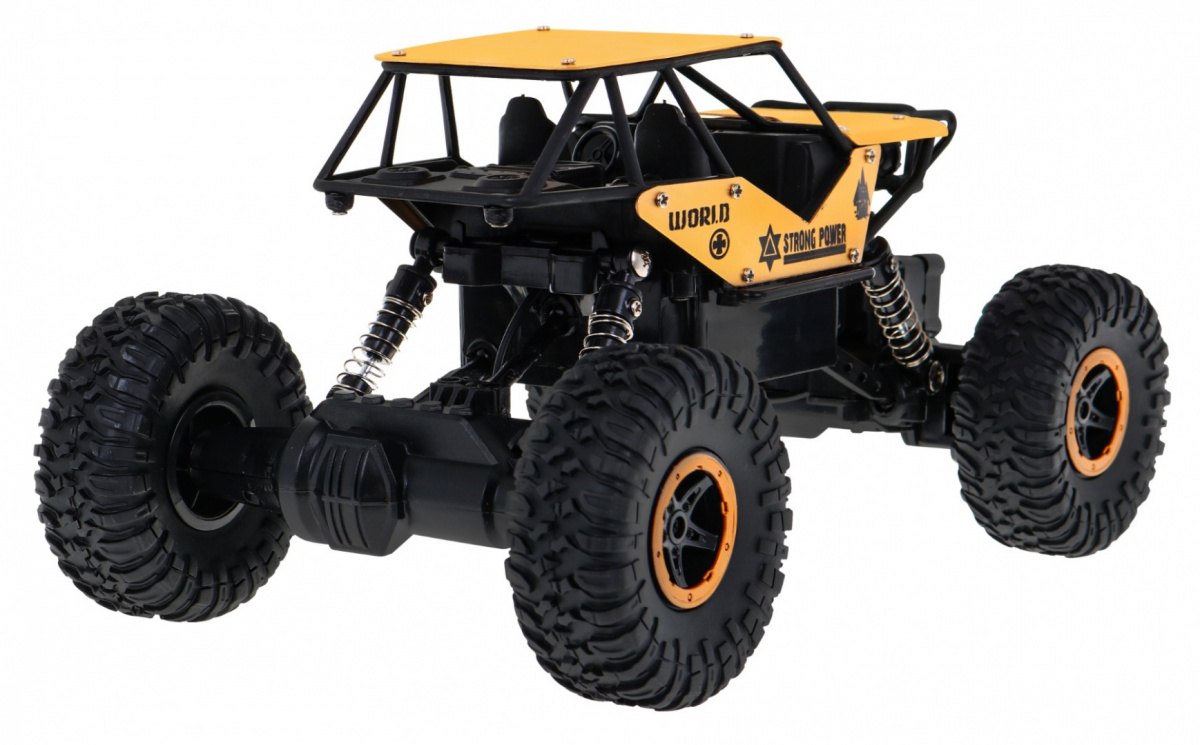 Terénní autíčko na dálkové ovládání Crawler Monster 1:18 zlaté - Obrázek 2