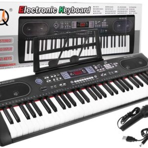Velký Keyboard pro děti XXL černý