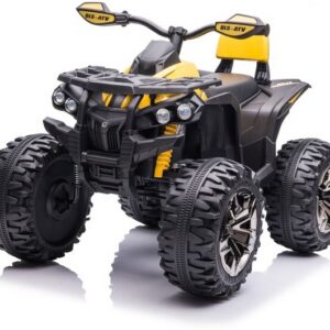 Dětská elektrická čtyřkolka ATV Power 4x4 žlutá