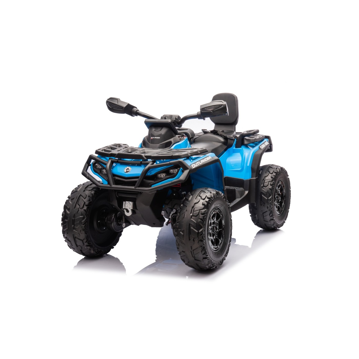 Dětská elektrická čtyřkolka Can-Am Outlander ATV 4x200W modrá