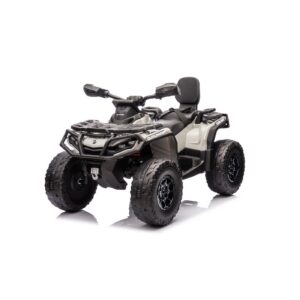 Dětská elektrická čtyřkolka Can-Am Outlander ATV šedá