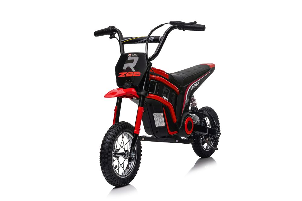 Dětská elektrická motorka Cross 350W červená - Obrázek 2