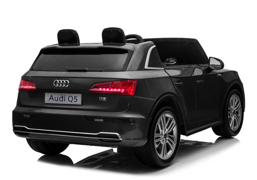 Dětské elektrické autíčko Audi Q5 4x4 LCD lakované černé - Obrázek 2
