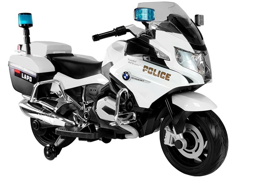 Elektrická motorka BMW R1200 Policie bílá - Obrázek 2
