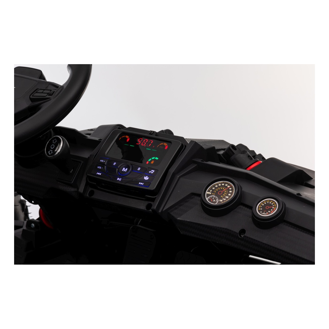 Elektrické autíčko Buggy 48V 800W GENERAL 63 černé - Obrázek 2