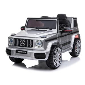 Elektrické autíčko Mercedes G63 AMG lakované stříbrné