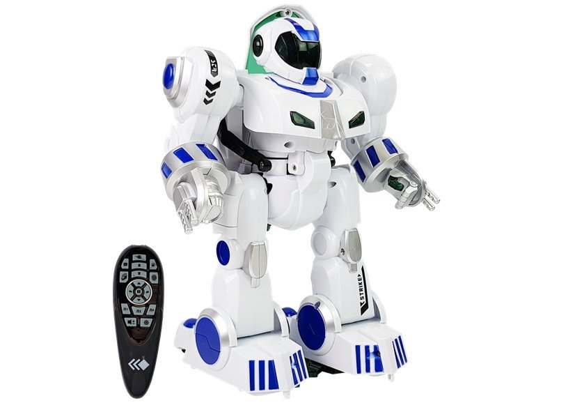 Interaktivní robot K4 na dálkové ovládání R/C bílý - Obrázek 2