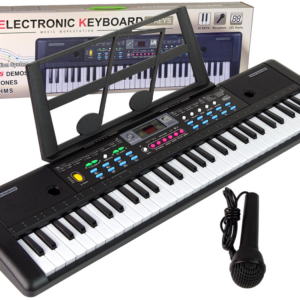 Keyboard MQ-6112 s mikrofonem a držákem na noty