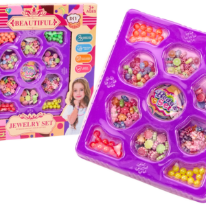 Korálky na výrobu šperků DIY kreativní sada s květinovými přívěsky