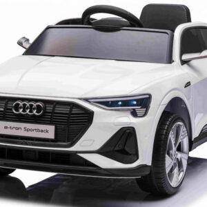 Mamido Elektrické autíčko Audi E-Tron Sportback EVA kola 4x4 bílé