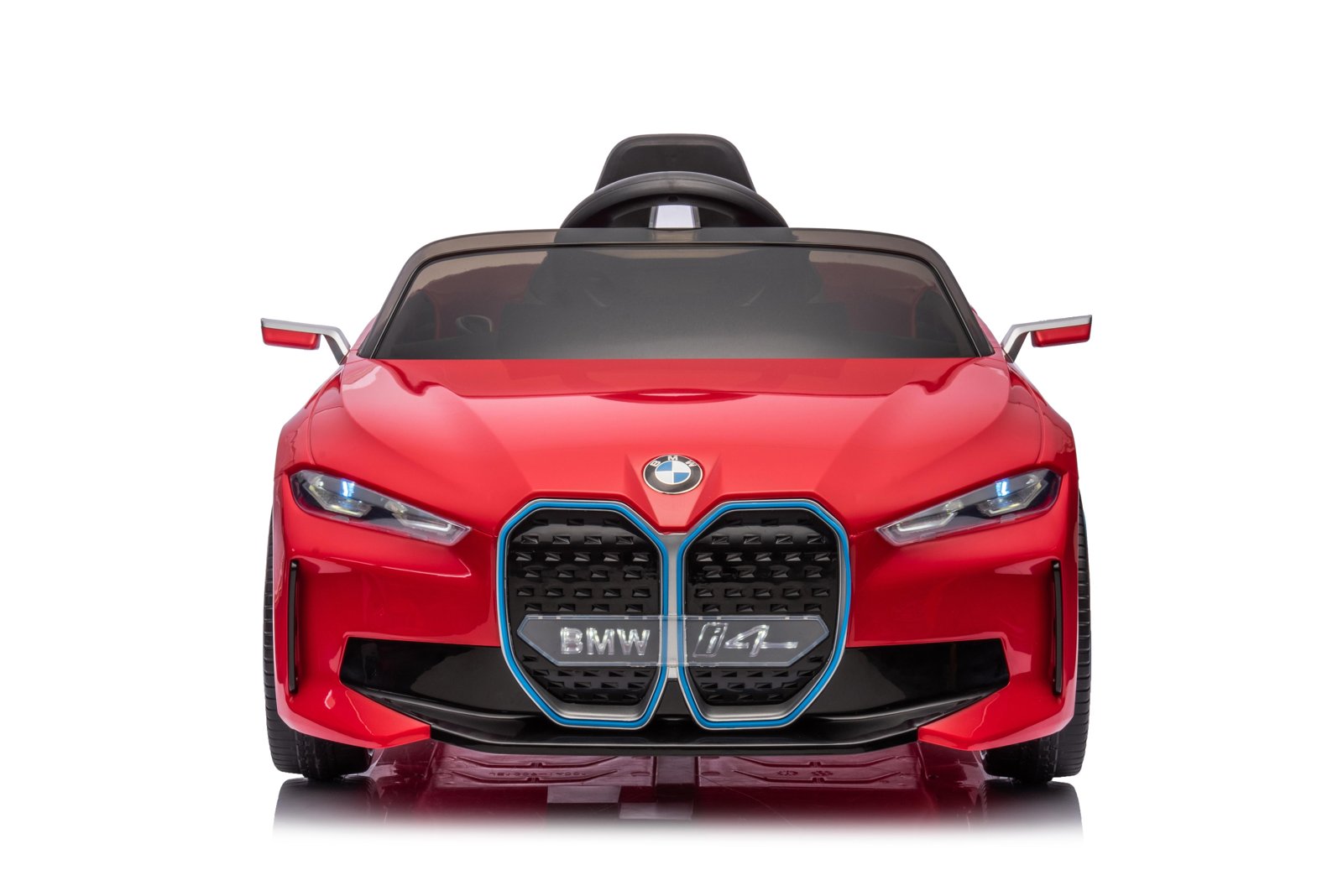 Mamido Elektrické autíčko BMW i4 červené 12V7Ah EVA kola ECO Kůže - Obrázek 2