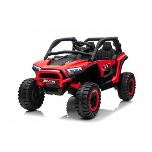 Mamido Elektrické autíčko Buggy UTV KCK 4x4 červené 24V | 800W | 50 kg | EVA | LED | 2