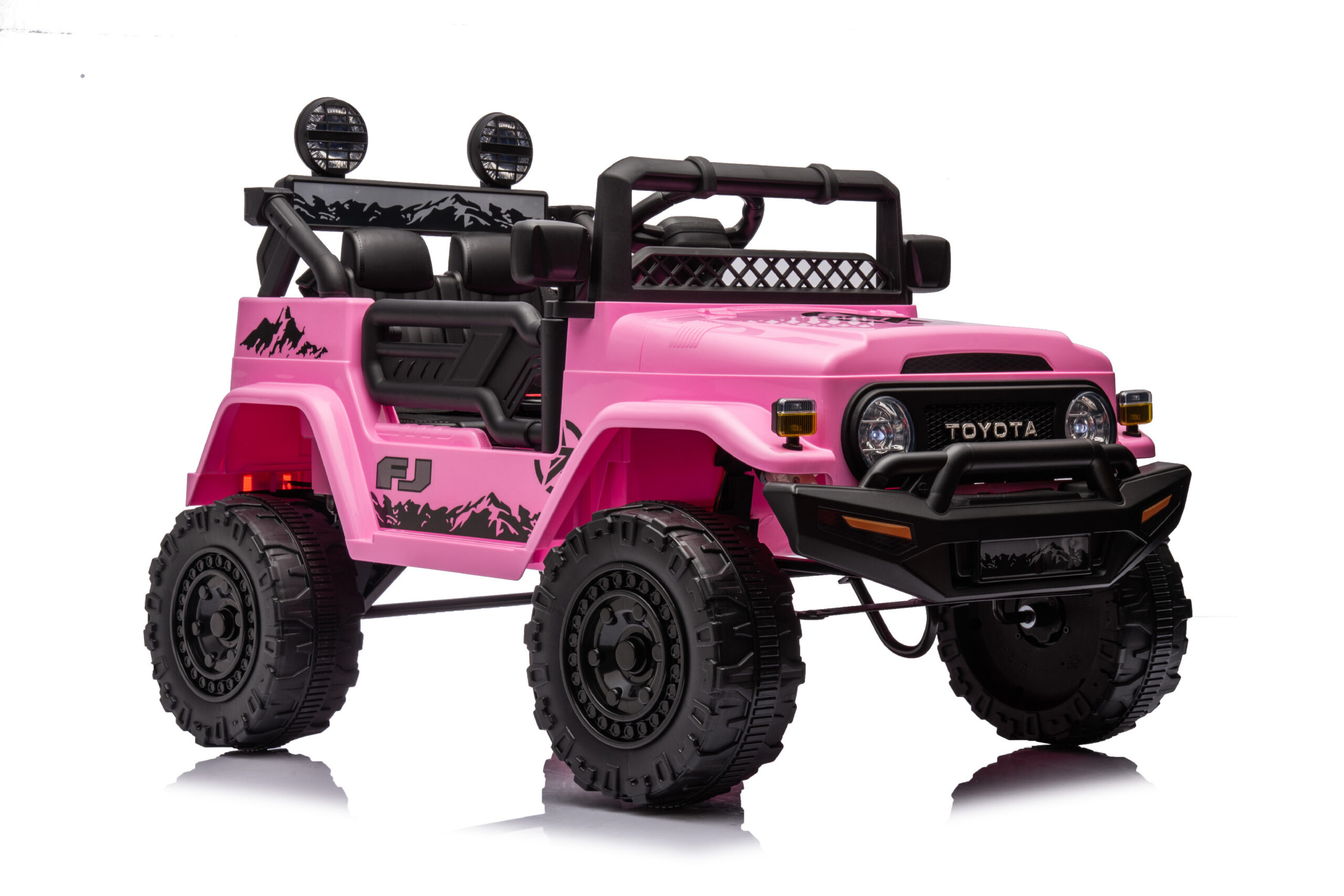 Mamido Elektrické autíčko Toyota FJ Cruiser 4x4 růžové - Obrázek 2