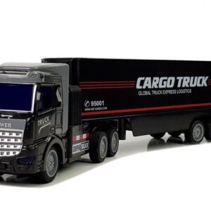 Mamido Nákladní auto Kamion na dálkové ovládání R/C 1:48 černé