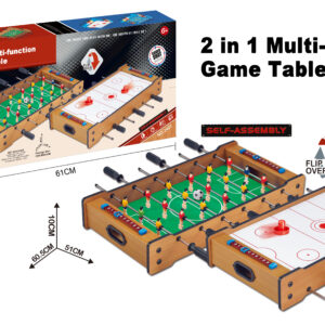 Mamido Společenská hra Stolní fotbal a Air hockey 2v1 MT1141