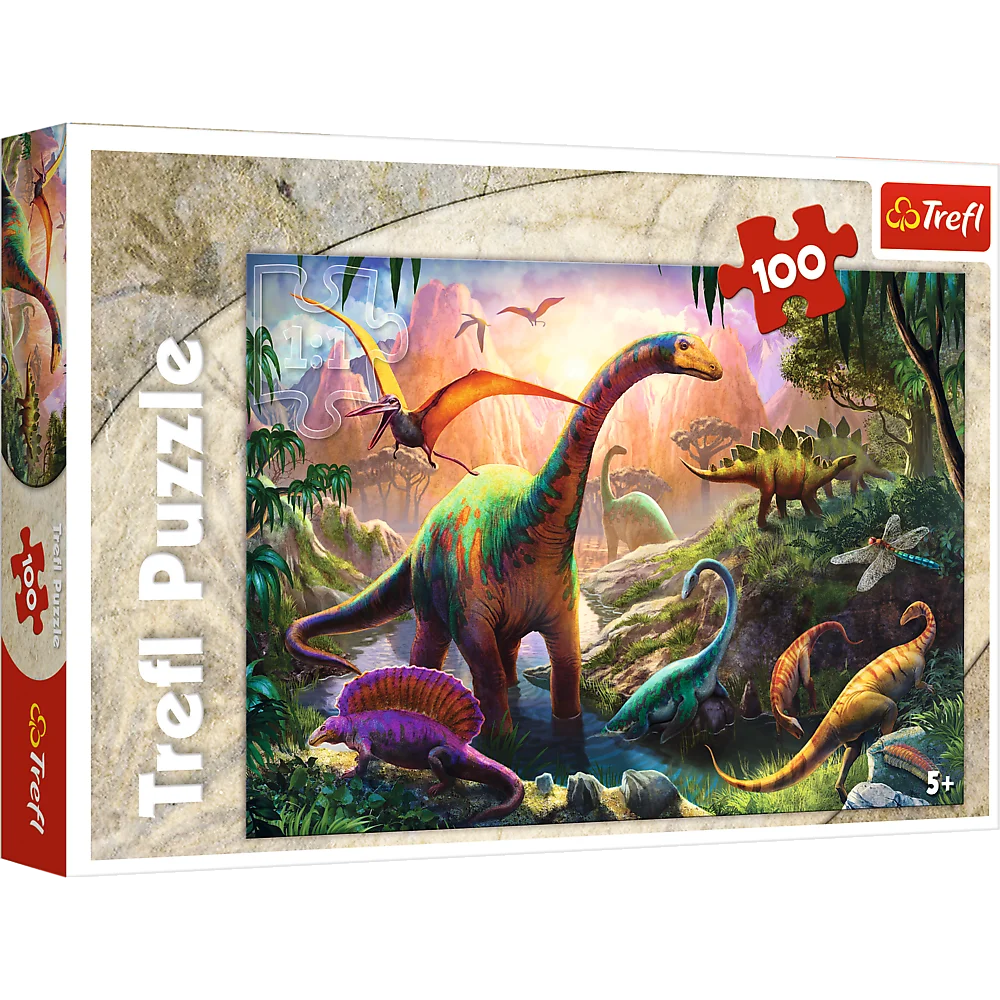 Puzzle Svět dinosaurů 100 dílků Trefl 16277 - Obrázek 2