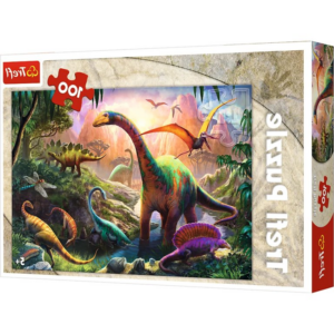 Puzzle Svět dinosaurů 100 dílků Trefl 16277