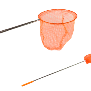 Skládací síťka na motýly a hmyz 85 cm oranžová