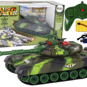 Vojenský tank na dálkové ovládání R/C 2